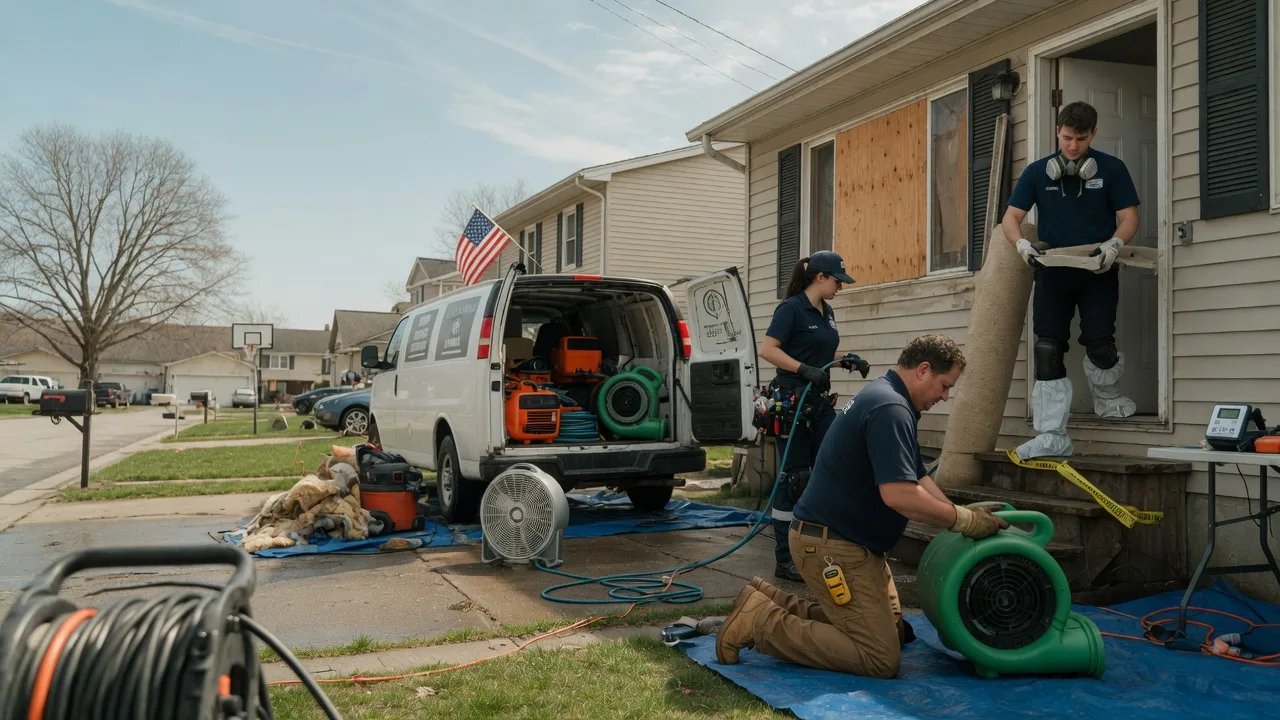 Water Damage Restoration in Eastlake, MI near me